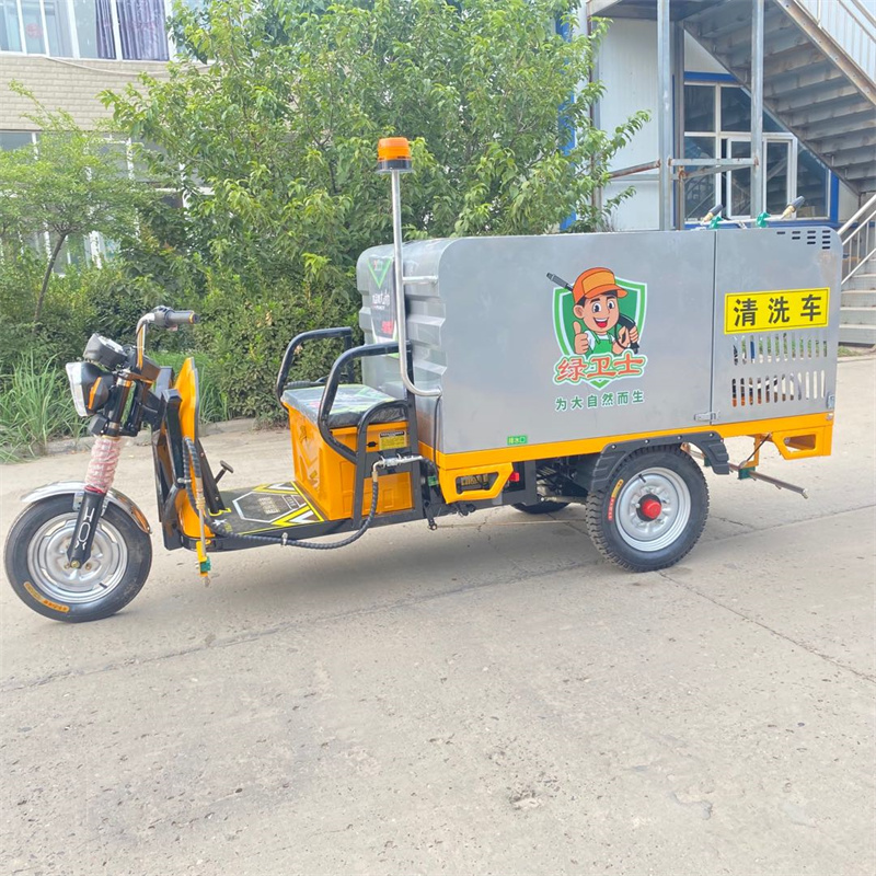 眉山电动高压冲洗车CX700A（不锈钢箱体）